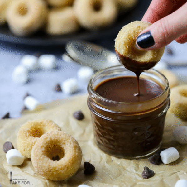 Chocolate Dipped Donut